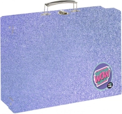 Rechthoekige laminaatkoffer A4 OXY NEXT Shiny