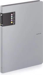 Ringmap A4 PASTELINI grijs