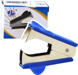 Metalen nietjesverwijderaar blauw