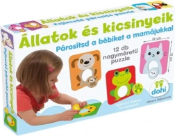 Dohany baby inlegpuzzel dieren met jongen