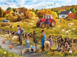 Puzzle Happy Harvest 1000 Pieces GIBSONS