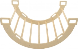 Houten ladder en schommel met kussen 2-in-1 CHIPOLINO