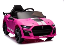 Voiture électrique pour enfants Ford Mustang GT500 Shelby – Rose