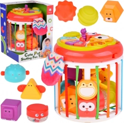 Interactieve educatieve uil 2-in-1 – muzikale speelgoed en sorteerder voor baby’s