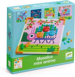 Eduludo Mosaico Mini Animo – mosaic game for children by DJECO