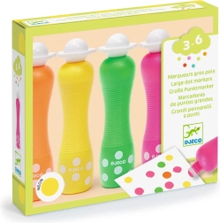 Neon schuimstiften voor de allerkleinsten van DJECO