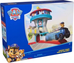 PAW Patrol uitkijktoren met politiewagen en Chase-figuren