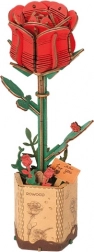 3D houten puzzel Rode Roos