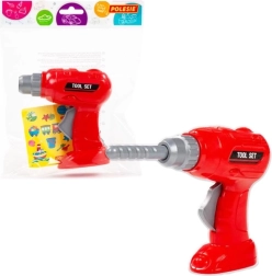 Tournevis électrique pour enfants rouge à piles