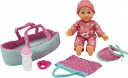 Zacht baby’tje met draagtas 30 cm