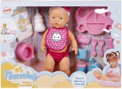 Poppenbaby met accessoires Mi Bebé