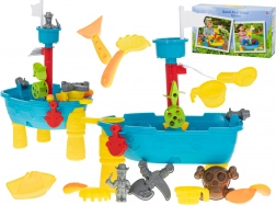 Table de jeu Bateau Pirate avec Bac à Sable