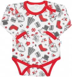 long-sleeve baby bodysuit new baby christmas