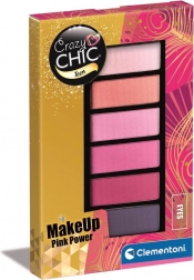 Crazy Chic Teen oogschaduwpalette Pink Power van Clementoni