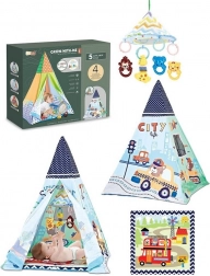 Speeltent voor kinderen met mat 85 x 85 x 112 cm