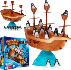 Woopie piratenschip van pinguïns