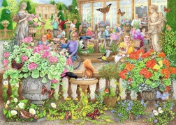 Ravensburger Puzzle Café in the Orangery 1000 Pieces