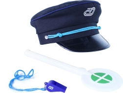 Set pour enfant de chef de gare des Chemins de fer tchèques – casquette, sifflet et palette
