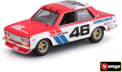 Metalen model Bburago 1:43 BRE Datsun 510 raceauto