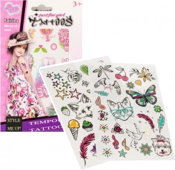 tijdelijke tatoeage voor meisjes 19 × 12 cm