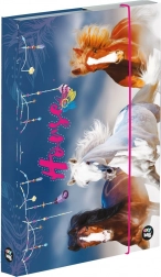 Box voor schriften A5 met paardmotief