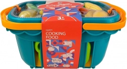 Mand met snijbaar voedsel – donker groen