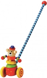 Pluchen teddybeer op afbeelding