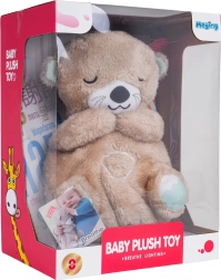 Interactieve pluchen otter voor baby’s met licht en geluiden