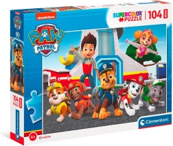 Clementoni Puzzle Paw Patrol: The Right Team 104 Pieces
