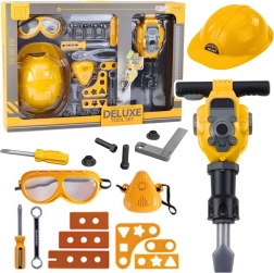 Speelgoedset voor kinderen met gereedschap en pneumatische hamer