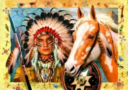 Puzzle Indian Chief 1500 Pieces by Bluebird