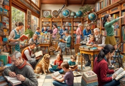 Bluebird puzzle bookstore 1000 pieces