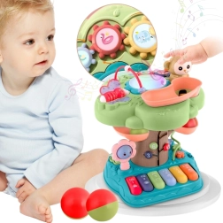 Interactive Educational Tree Woopie with LED Drum and Piano