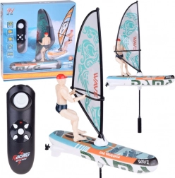 RC-Windsurfer mit LED-Beleuchtung – ferngesteuertes Wasserspielzeug