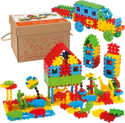 Construction Blocks Marioinex Waffle 200 pcs