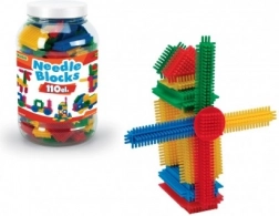 Creatieve stekelblokjes Egel in kunststof verpakking met 110 delen