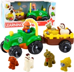 Interactive Tractor with Animals