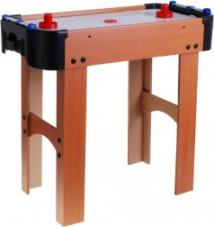 Airhockey pro voor kinderen met houtlook, ventilator en accessoires – Hout