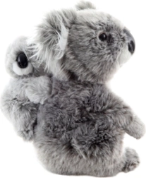 Pluche koala met jong 25 cm eco-friendly