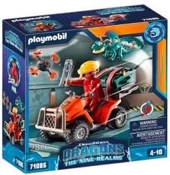 PLAYMOBIL Dragons: Negen Koninkrijken Icaris ATV & Phil – set met figuren en draak