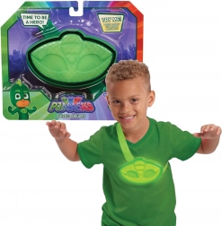 Amulette PJ Masks Gekko avec lumière et son, vert