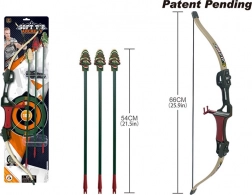 Kinder boogschietset met pijlen met zuignap