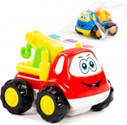 Plastic tow truck toy for kids 3+
