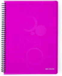 Ringblok Neo Colori Roze A4