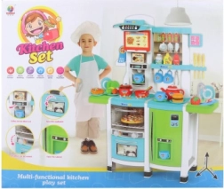 Kinderen Keuken Blauw 100 cm met water en geluiden