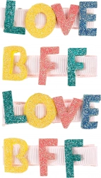 Souza! - Hair clips with inscriptions