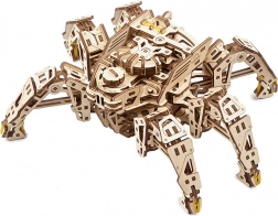 Mechanical model of a wooden spider UGEARS Hexapod Explorer