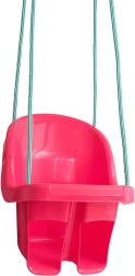 TEGA hanging baby swing pink with high backrest