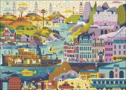 Puzzle Movie Masters: Wes Anderson Films 1000 Pieces