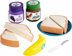 Leuke set Creative Chefs Pindakaas en jam sandwiches